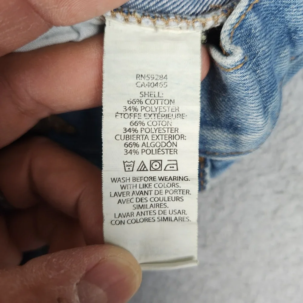 The Children's Place Bootcut Jeans Kids 14 Blue Denim Medium Wash Streetwear